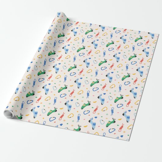 Klimuitrusting - Helder Cadeaupapier (Uitgerold)