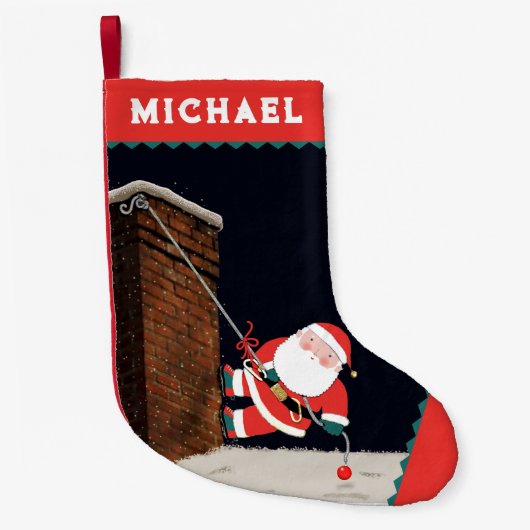 Klimvakantie Cadeau Kleine Kerstsok (Voorkant)