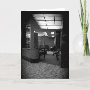 “Kliniek Wachtkamer” Beterschapkaart Kaart