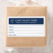 Kliniekkamer Patiënt Dokter Zorg Labels (Insitu)