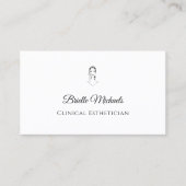 Klinisch Estheet Minimalistisch Elegant Visitekaartje (Voorkant)