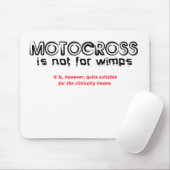 Klinisch Gestoord - Motocross Muismat (Met muis)