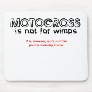 Klinisch Gestoord - Motocross Muismat