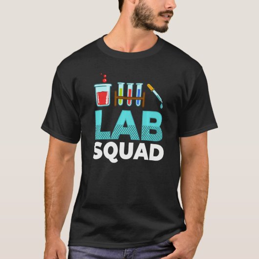Klinisch Laboratorium Wetenschapper T-shirt (Voorkant)