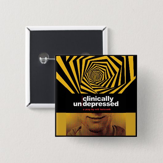 Klinisch niet-depressieve Button (Voorkant /achterkant)