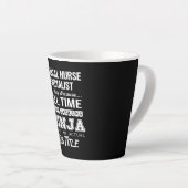 Klinisch verpleegkundige specialist T-Shirt - Mult Latte Mok (Rechterhoek)