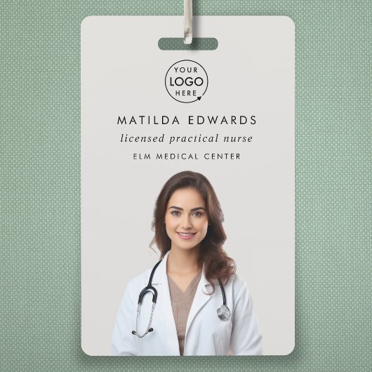 Klinisch Ziekenhuis Medisch Personeel Medewerker I Badge