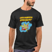 Klinische documentatie Specialist Grappige Superhe T-shirt (Voorkant)
