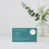 Klinische Hypnotist Hypnosis Moderne Visitekaartje (Staand voorkant)