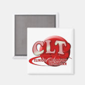 KLINISCHE LABORATORIUMTECHNISCHE SWOOSH-LOGO MAGNEET (Voorkant / Achterkant)