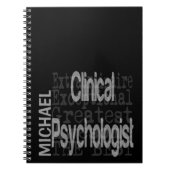 Klinische psycholoog Extraordinaire CUSTOM Notitieboek (Voorkant)