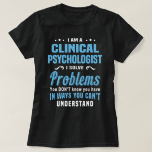 Klinische psycholoog t-shirt