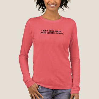 Klinische uren van verpleegkundestudenten Tri-Blend shirt