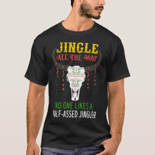 Klink helemaal de weg Geen mens houdt van een half T-shirt