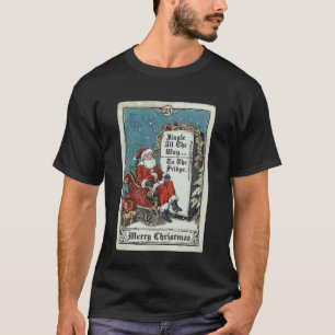 Klink helemaal de weg naar de koelkast Sinterklaas T-shirt