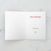 Klink-Klok Kerstmis Kaart (Binnen)
