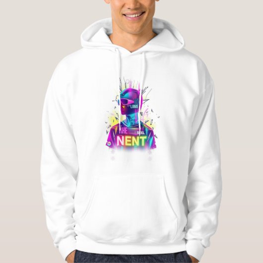 klink T-Shirt zwart en wit (Voorkant)