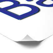 Klinkende eer voor bankiers perfect poster (Hoek)