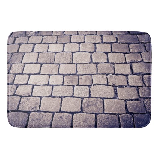 Klinkerstraatdetail, horizontaal badmat (Voorkant)