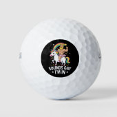 Klinkt Gaaf Ik Doe Mee  Golfballen (Voorkant)