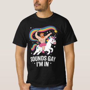 Klinkt Gay Ik Ben Een Man Die Een Rok Draagt Eenho T-shirt