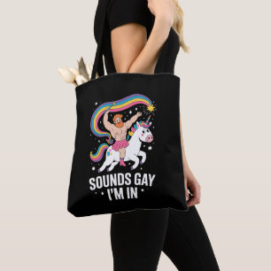 Klinkt Gay Ik Ben Een Man Die Een Rok Draagt Eenho Tote Bag