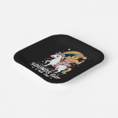 Klinkt Gay Ik Ben Erbij  Papieren Bordje (Gebogen)