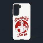 Klinkt gay ik ben in  lesbisch cowgirl howdy samsung galaxy hoesje<br><div class="desc">Klinkt gay ik ben in  lesbisch cowgirl howdy</div>