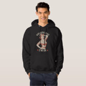 Klinkt gay Ik ben in lesbische Cowgirl Howdy LGBTQ Hoodie (Voorkant volledig)