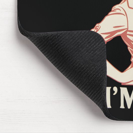 Klinkt gay Ik ben in lesbische Cowgirl Howdy LGBTQ Muismat (Hoek)