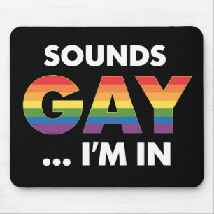 Klinkt Gay Ik Ben Regenboog LGBTQ Pride Muismat