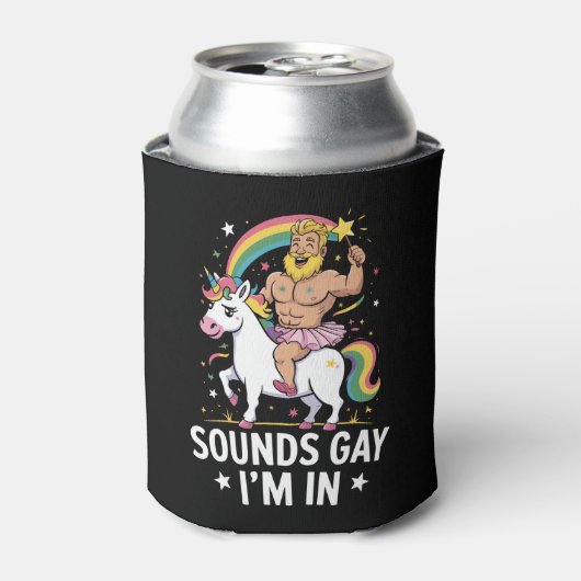 Klinkt Gay, Ik Doe Mee Blikjeskoeler (Blikje Voorkant)