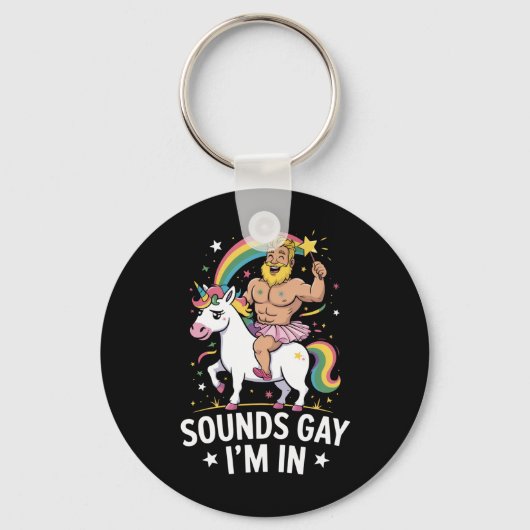 Klinkt Gay, Ik Doe Mee Sleutelhanger (Voorkant)