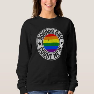 Klinkt Gay Tel Me Me Regenboog Vlag Gelijkheid Lgb Trui