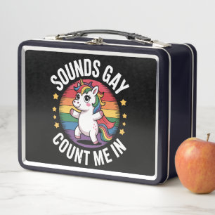Klinkt Gay Tel Mij Maar Mee Eenhoorn Regenboog LGB