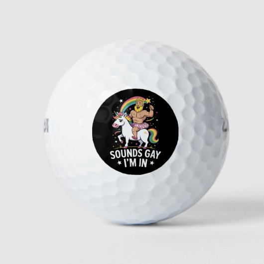 Klinkt goed binnen golfballen (Voorkant)