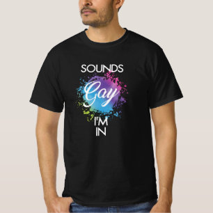Klinkt goed binnen t-shirt