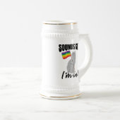 Klinkt goed dat ik in de kat zit bierpul (Voorkant rechts)