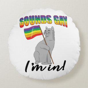 Klinkt goed dat ik in de kat zit rond kussen