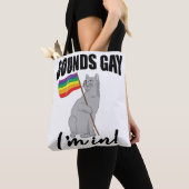 Klinkt goed dat ik in de kat zit tote bag (Dichtbij)