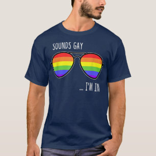Klinkt goed dat ik in grappige LGBT Pride Gift Rai T-shirt