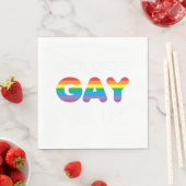 Klinkt goed dat ik in LGBT Pride Gift ben Servet (Insitu)