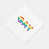 Klinkt goed dat ik in LGBT Pride Gift ben Servet (Hoek)