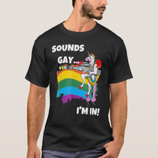 Klinkt goed dat ik in LGBT Pride Maand ben T-shirt (Voorkant)