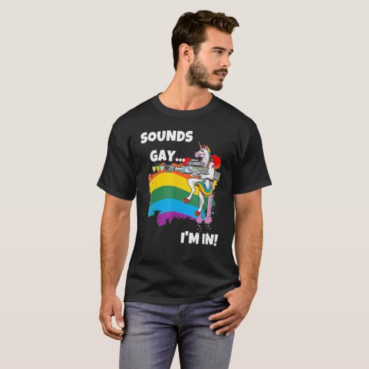 Klinkt goed dat ik in LGBT Pride Maand ben T-shirt (Voorkant volledig)