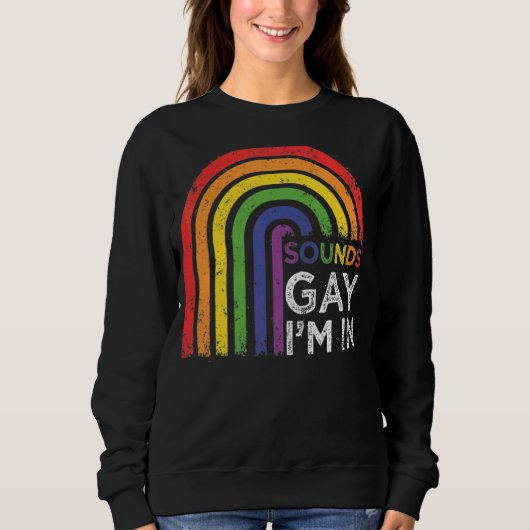 Klinkt goed dat ik in Rainbow Pride ben Trui (Voorkant)
