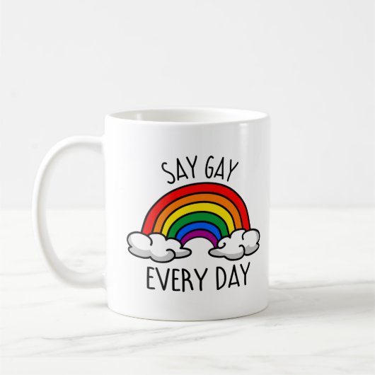 Klinkt homo koffiemok (Links)