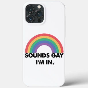 Klinkt Homofiel Ik Ben In Regenboog Pride Maand Ho Case-Mate iPhone Case