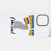 Klinkt Homofiel, Ik Doe Mee Kat iPhone Hoesje (Achterkant horizontaal)