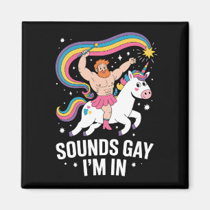 Klinkt Homoseksueel Ik Ben Een Man Die Een Rok Dra Magneet